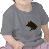 Pig Is the New Black T-Shirt t-shirts