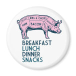 Pig, It's All Good! Refrigerator Magnets