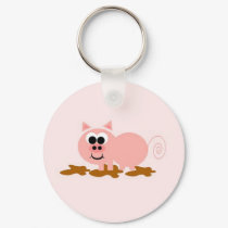 Pig Keychain