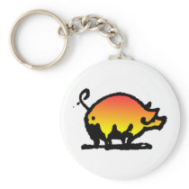 pig keychain