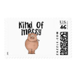 Pig Kind of Messy TShirts and Gifts Stamp