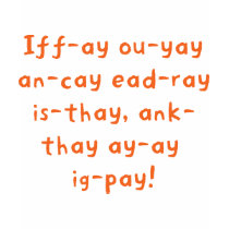 Pig Latin
