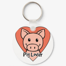 Pig Lover keychains
