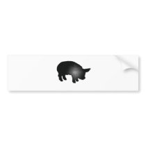 Pig Morning Bumper Stickers
