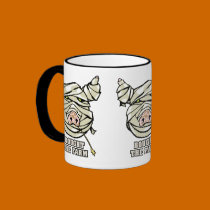Pig Mummy mugs