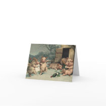 PIG PARTY GREETING CARDS