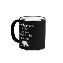 Pig Pen mugs