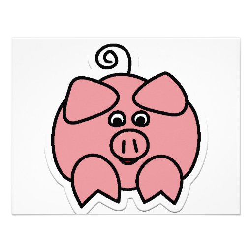 pig personalized announcements