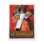 Pig Pork Ham Le Lyonnais Vintage Food Ad Art Post Card