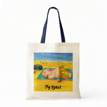 Pig Roast Beach Bag