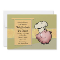 Pig Roast Invitation