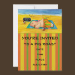 Pig Roast Invitation invitations