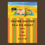 Pig Roast Invitation invitations