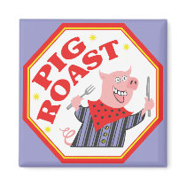 Pig Roast Magnet