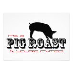 Pig Roast Party Invitation invitations