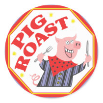 Pig Roast Sticker