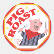Pig Roast Sticker