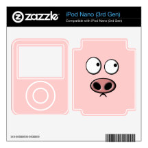 Pig Skin iPod Nano 3G Skins