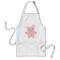 Pig standing up apron by Lioness_Graphics Pig standing up apron