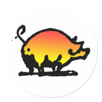 pig sticker