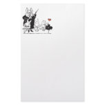 pig teacher with students stationery paper
