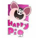 Pig Tee Shirt | Happy TShirt | Cartoon Pig TShirt