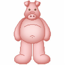 Pig Wall Sculpture Acrylic Cut Outs