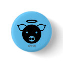 PiGcasso Art Exhibit - Angel Piggy buttons by StyleStationNYC PiGcasso Art Exhibit - Angel Piggy buttons
