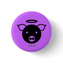 PiGcasso Art Exhibit - Angel Piggy buttons by StyleStationNYC PiGcasso Art Exhibit - Angel Piggy buttons
