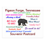Pigeon Forge, Tennessee Postcard