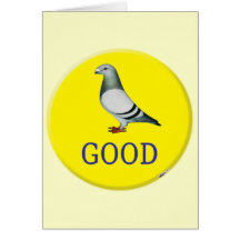 Pigeon-GOOD! Card