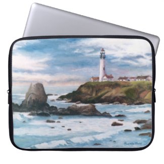 Pigeon Point Lighthouse Laptop Sleeve electronicsbag