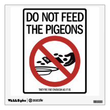 Pigeon / Preacher wall decal