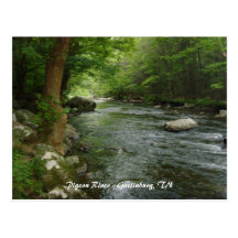 Pigeon River - Gatlinburg, TN Post Cards
