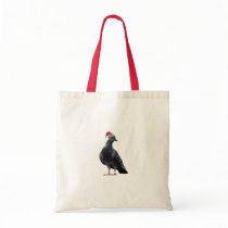 Pigeon Santa Hat Bags