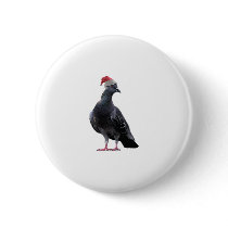 Pigeon Santa Hat Pins