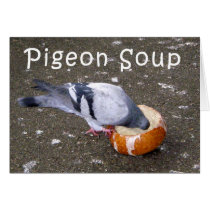 pigeon soup greeting card cards