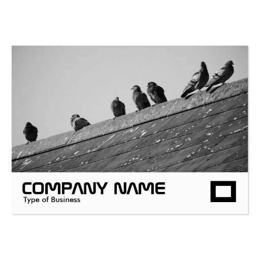 Pigeons on a Roof Business Cards (front side)