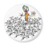 Pigeons scare me by Mudge Studios Magnet Pigeons scare me by Mudge Studios Magnet
