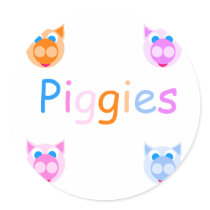 piggies stickers