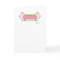 PIGGING OUT GREETING CARDS