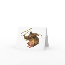 Piggy-Back Note Card