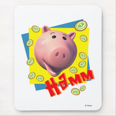 Piggy Bank Disney mousepads