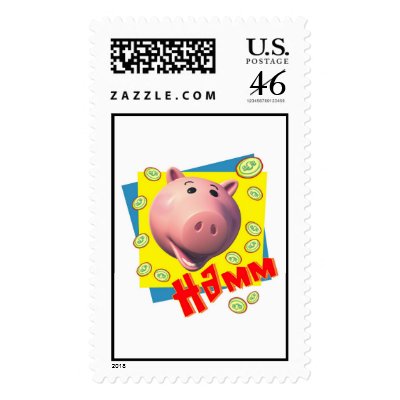 Piggy Bank Disney postage