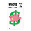 Piggy bank postage