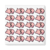 Piggy Banks magnets by JuJuGarden Piggy Banks magnets