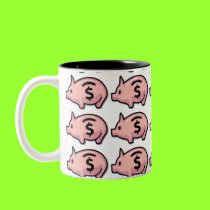 Piggy Banks mugs