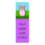 Piggy Bookmarks Business Card
