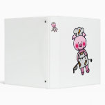 Piggy chef 3 ring binders