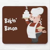 Piggy Chef Mousepad
